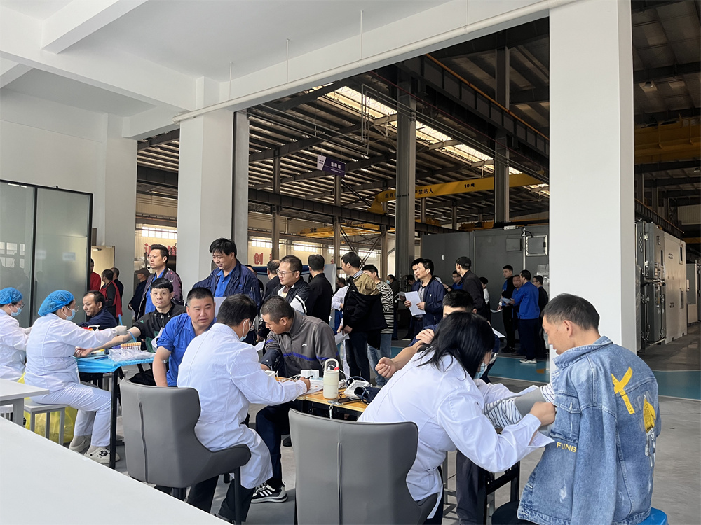 关爱员工健康 成就企业未来｜冠亚制冷开展全员福利体检活动（images 1）